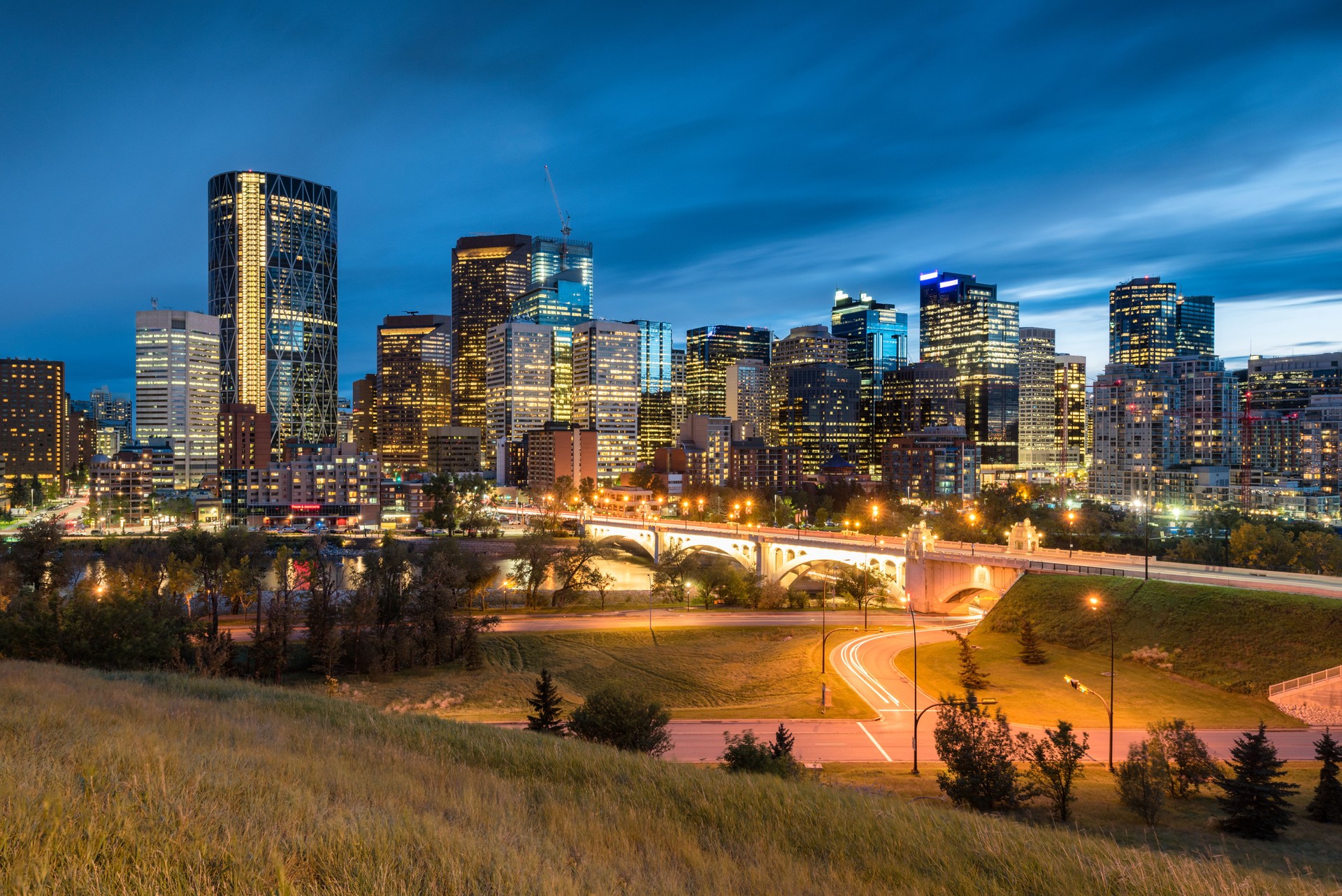 Calgary Cityscape, Alberta, Canada